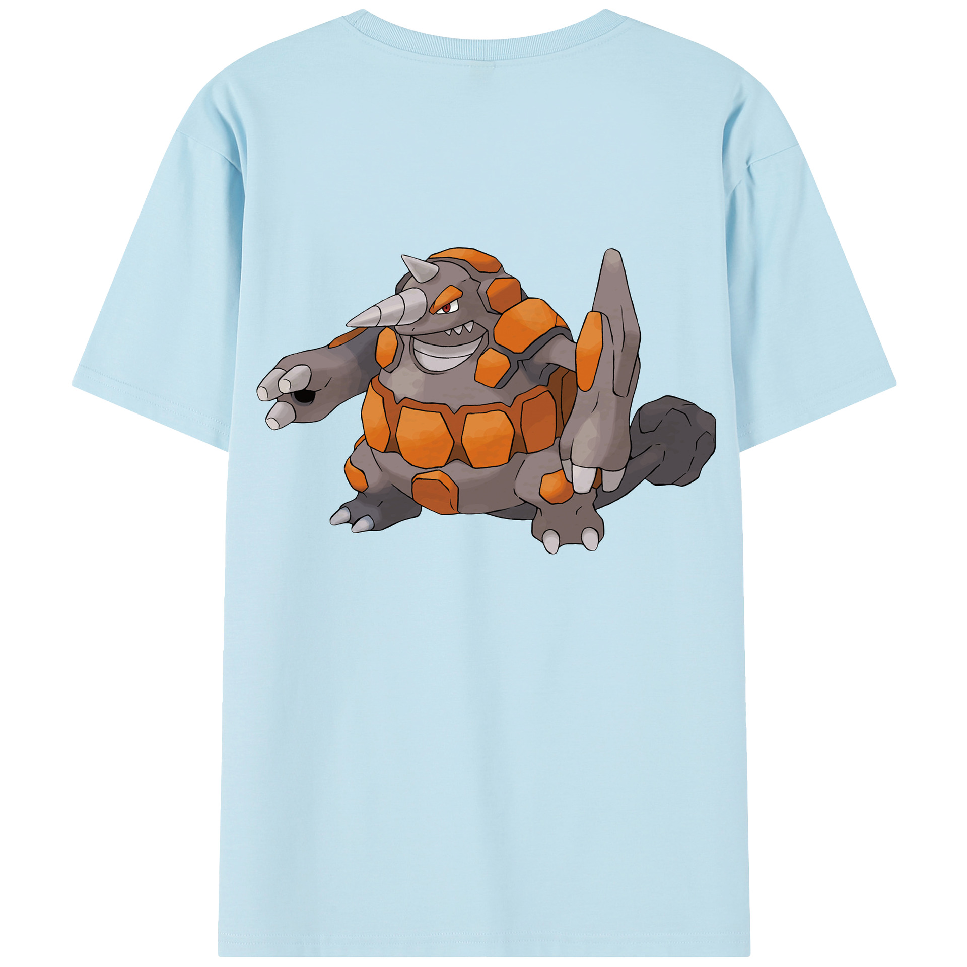 （画像用） ポケットモンスター Pokémon 綿100％半袖Tシャツ（背面プリント）